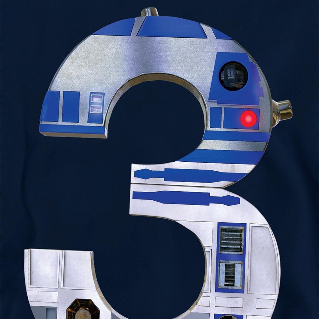 Star Wars Childrens/Kids 3 R2-D2 Hoodie