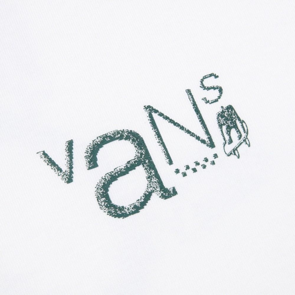 Vans X Asian Artist Collection Logo Casual Round Neck Short Sleeve T-Shirt Unisex Tops White VN000HA9WHT1