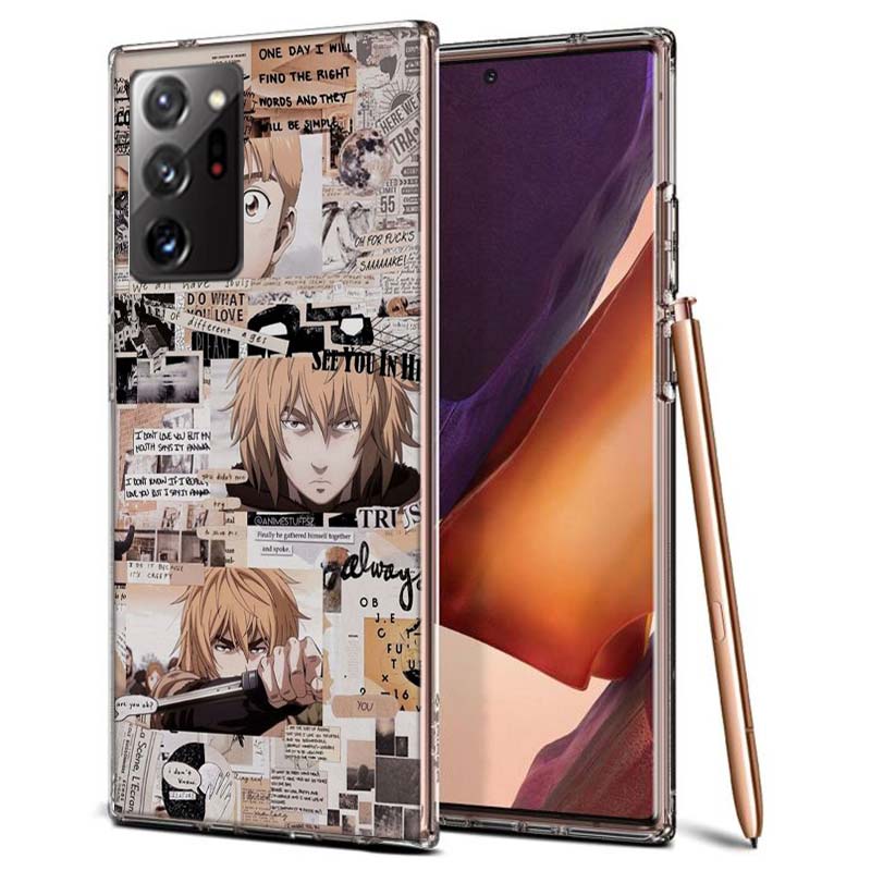 Vinland Saga Manga Phone Case For Samsung A70 A50S A40 A30 A20E A16 A26 A36 A56 A17 Galaxy Note 20 10 9 8 A71 A51 A41 A31 A21S A