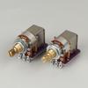A250K/B250K/A500K/B500K Pcb Mod Dpdt Push-Pull Brass Pot Metric Split Shaft 9.5Mm Potentiometer For Guitar Bass