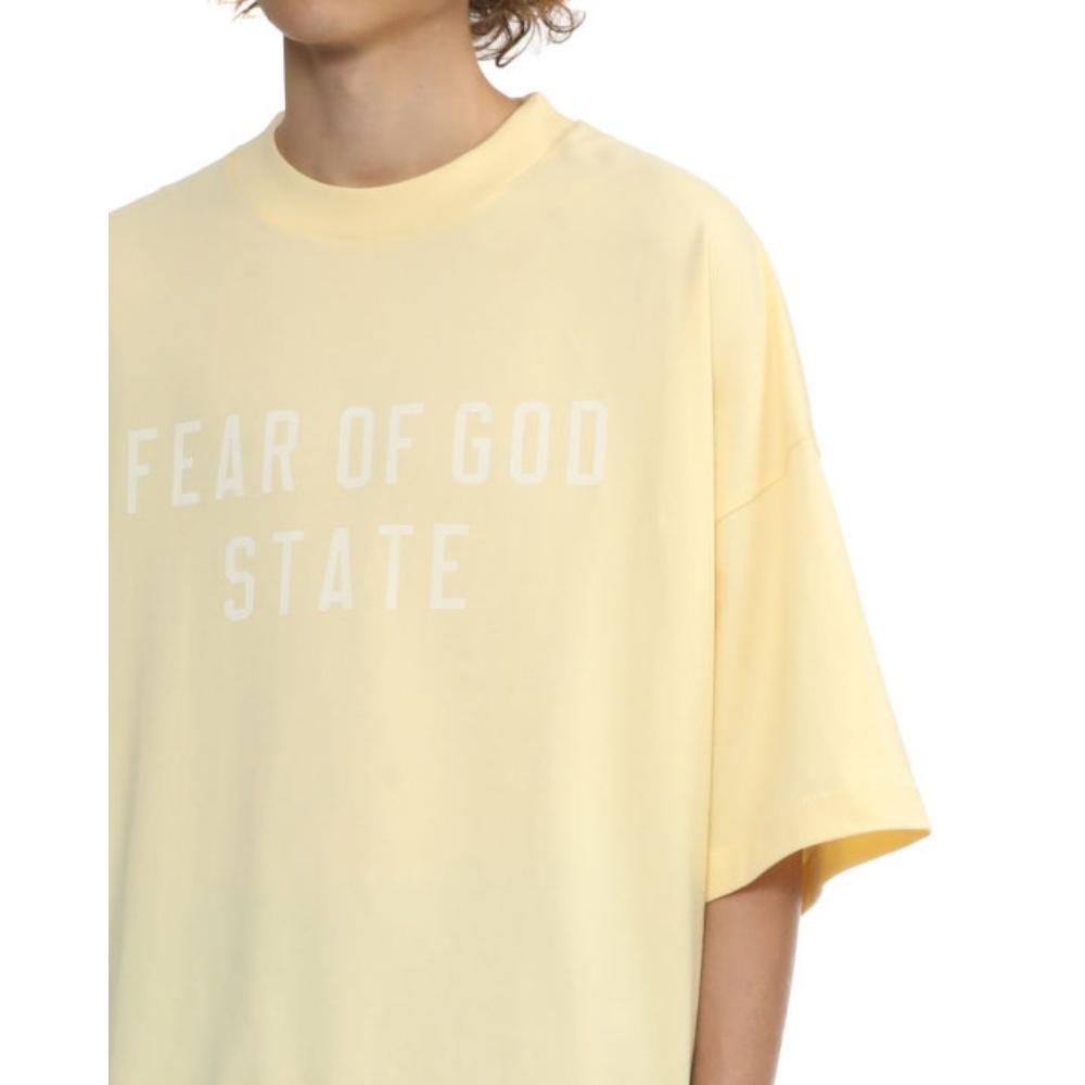 Fear Of God Essentials Comfortable Minimalist Fashion Letter Print Short Sleeve T-Shirt Men T-Shirts ESSTE254478MP