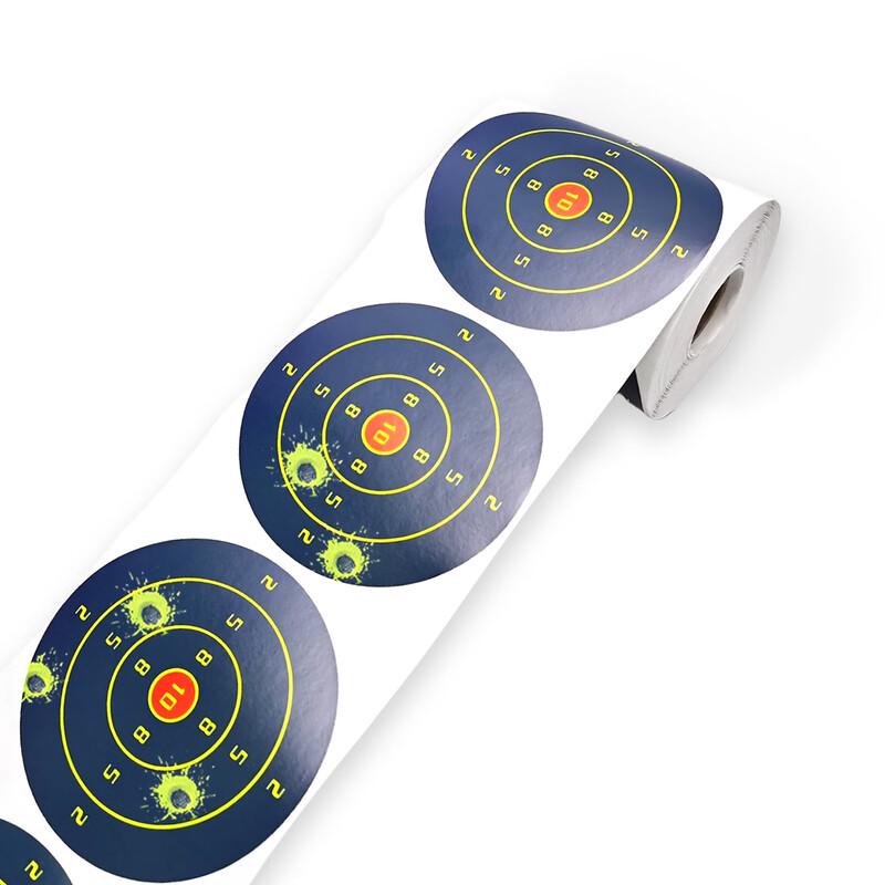 Reactive Splatter Target Repair Patches
