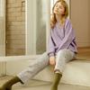 Seondeilaunji Women'S Dunflower Pajama Long Pants Swpbc093