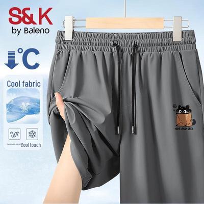 Baleno Men's S&K Ice Silk Quick-Dry Casual Shorts