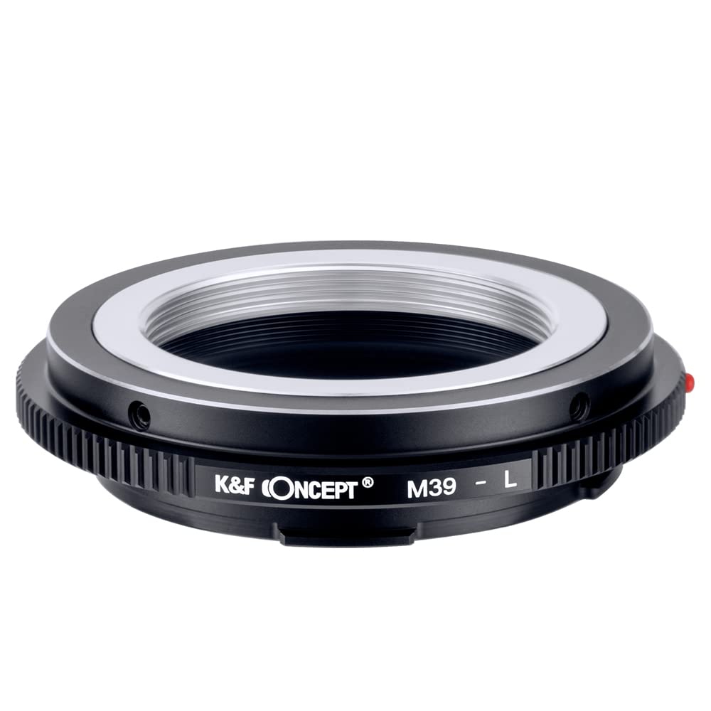 

Concept Lens Mount Adapter Leica Manual Focus Leica M39 Mount Lens to Leica L Mount Manufacturer Direct Store K&F M39-L чорний