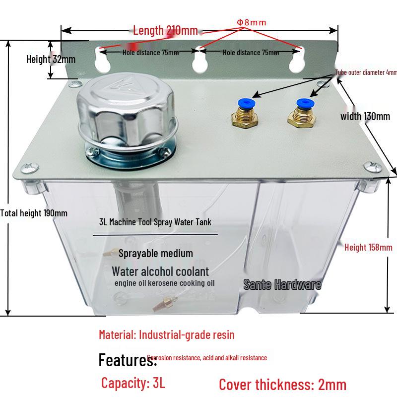 Engraving Machine Cooling Spray Nozzle YS-BPV-3000 for Cutting Fluid