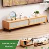 Luxury Retractable TV Cabinet & Coffee Table Combination for Small Apartments