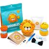 Set de Ganchillo para Principiantes SHEFEITE Naranja con Video Tutorial Paso a Paso Kit de Manualidades Incluye Hilo Herramientas