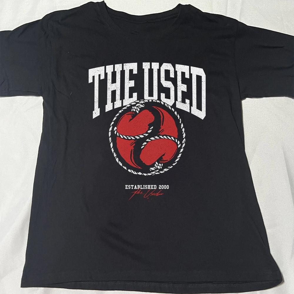 Graphic Poster The Used Band Logo Shirt Unisex Concert S5XL R208 Unisex T-Shirt XXL