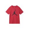 Ingezet mouw T-shirt Heren Rood CJ0922-612