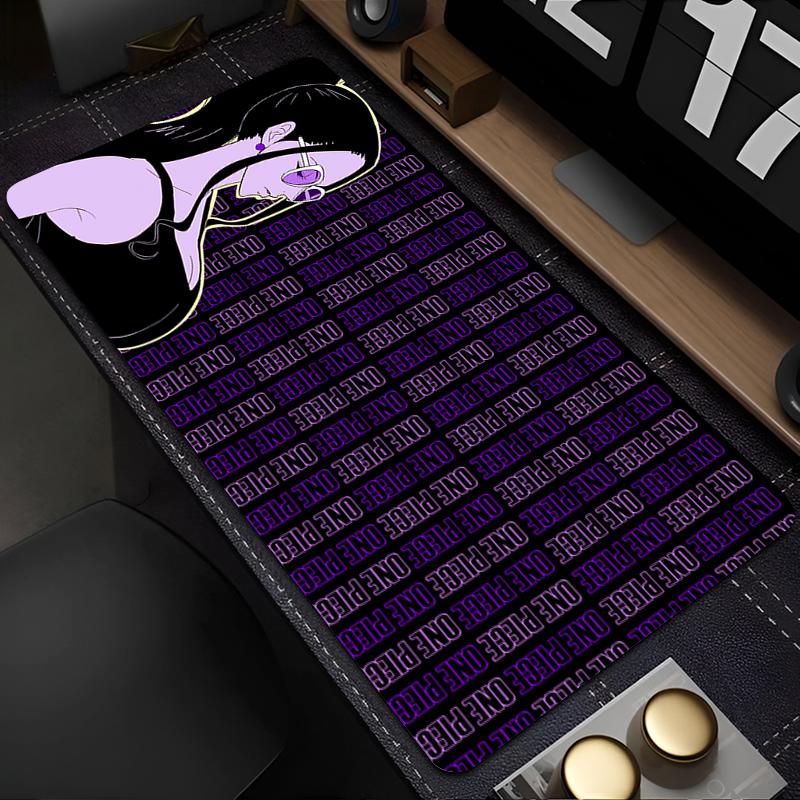 Anime Gaming Speed Mouse Pad one piece Robin Gamer Cabinet Mouse Mat Keyboard Rubber Mousepad HD Print Computer Desk Mat