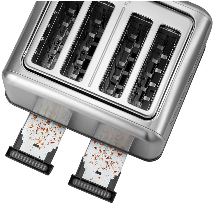 Buydeem 4-slice Toaster, Model Dt640e, Stainless Steel, Eu