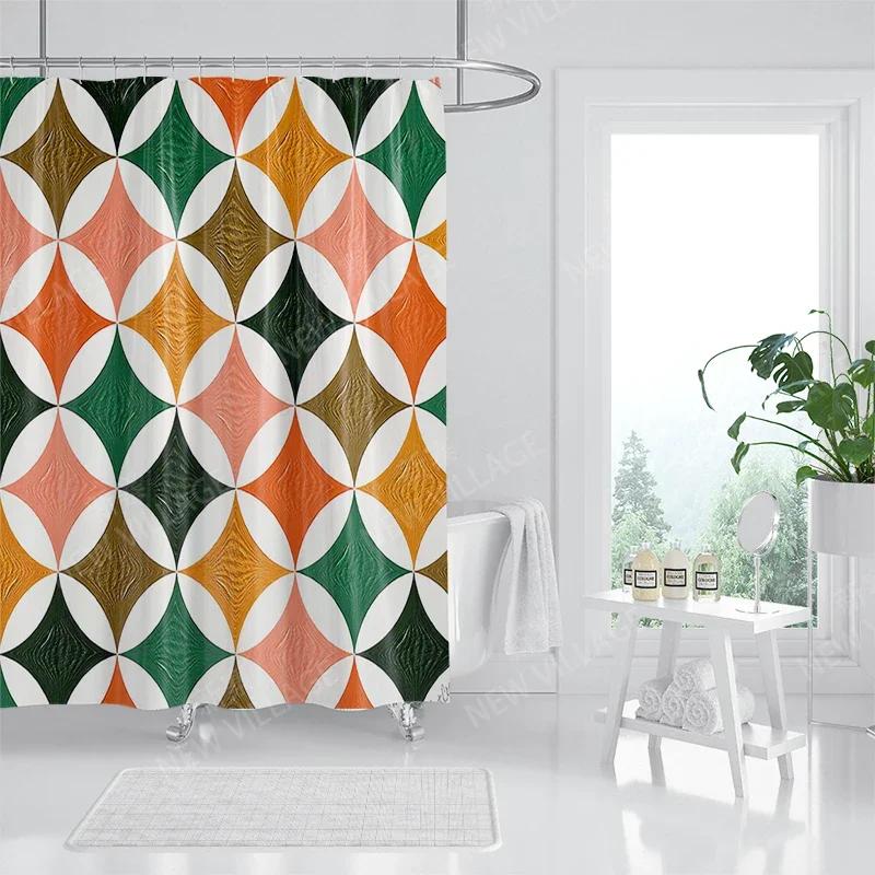 Waterproof Fabric Shower Curtains Bathroom Curtain Accessories Bath Curtain for Shower 180x200cm 240*200 Anime Boho Decoration