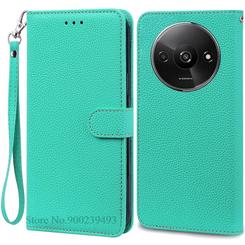 Pro Redmi A3 Pouzdro Kožené Peněženkové Vyklápěcí Pouzdro Pro Xiaomi Redmi A3 Kryt Ochranné Fundas Coque Pro Xiaomi Redmi A3 A 3 Pouzdro na Telefon