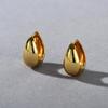 Fashion, Simple And Cold Style, Metal Gold And Silver Color Matching Ear Buckles, Earrings, Niche Creative Trend Earrings, Women