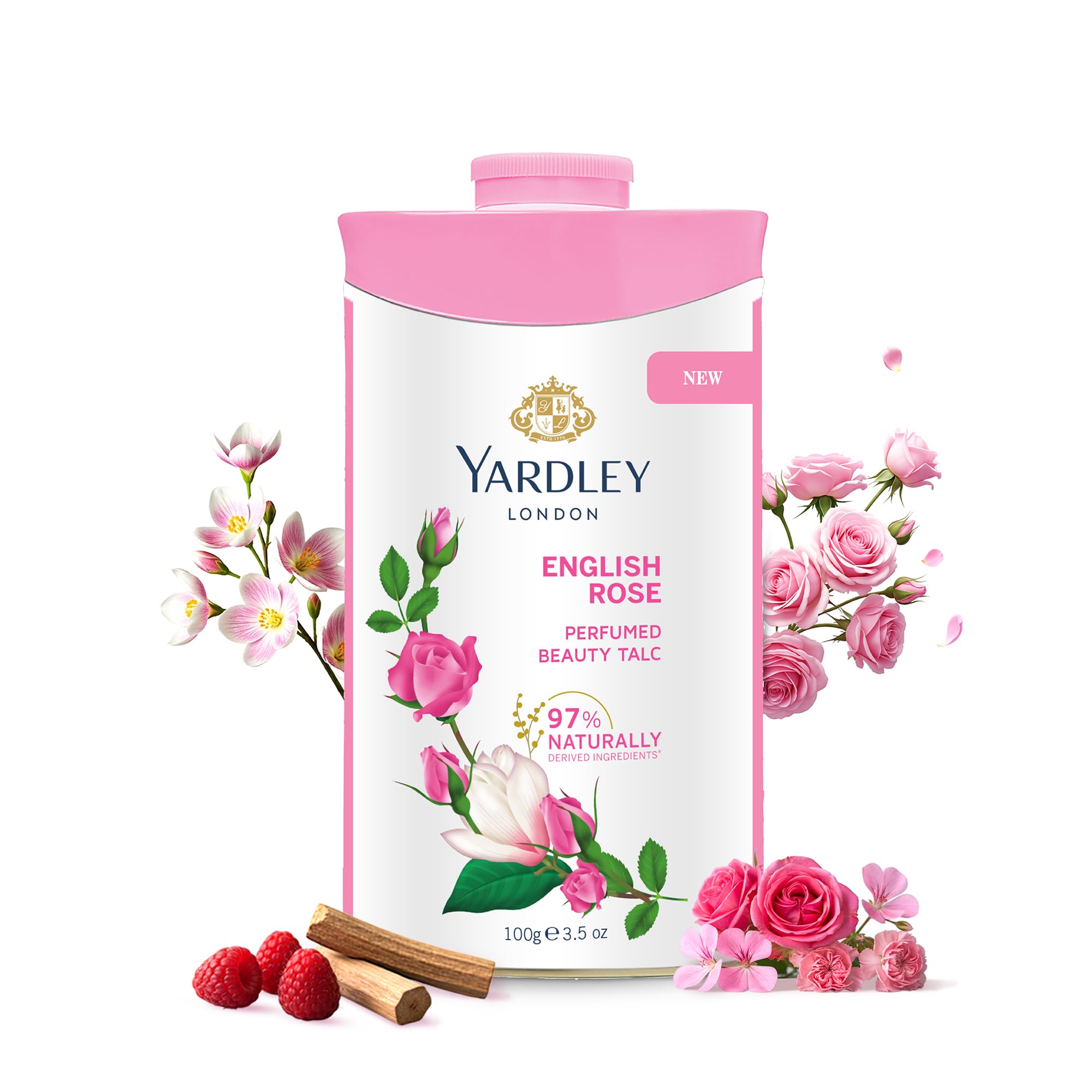 Тальк парфюмированный Yardley London English Rose 100 г