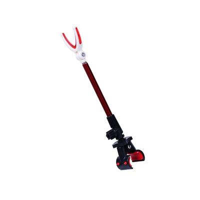 Teleskopický držák na rybářský prut s 3dílným prodloužením, výška 45 cm, pro rybářské vybavení na lodích