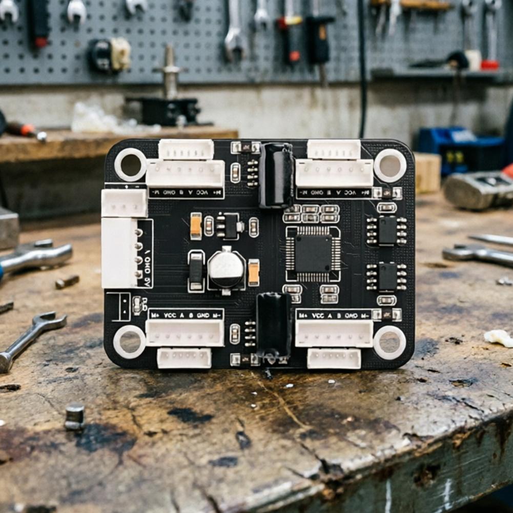 For DIY Electronics Competitions 4-Channel Encoder Driver Encoder Motor Driver Module Motor Driver DC Geared Motor Driver