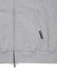 Wacky Willy Kiki Sleeveless Zip-Up Hoodie Gray