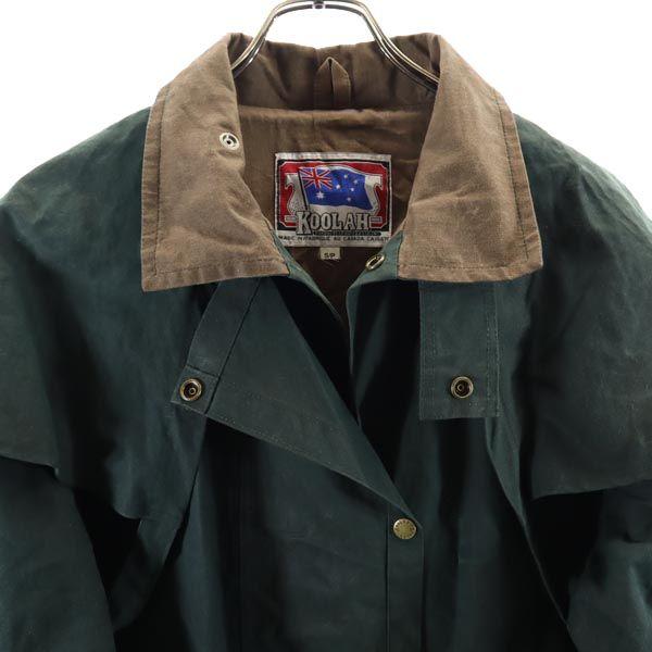 Made In Canada Waxed Cotton Coat S Khaki Men's Used