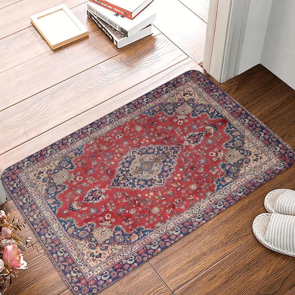 Moroccan Ethnic Soft Bath Mats Non Slip Kitchen Rugs Home Decor Living Room Carpets Entrance Door Mats