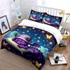 "Cozy Dragon Nighttime Bedding Set" Kid'S And Adults' Bedroom Decor, Exquisite Three-Piece Bedding Set Gift