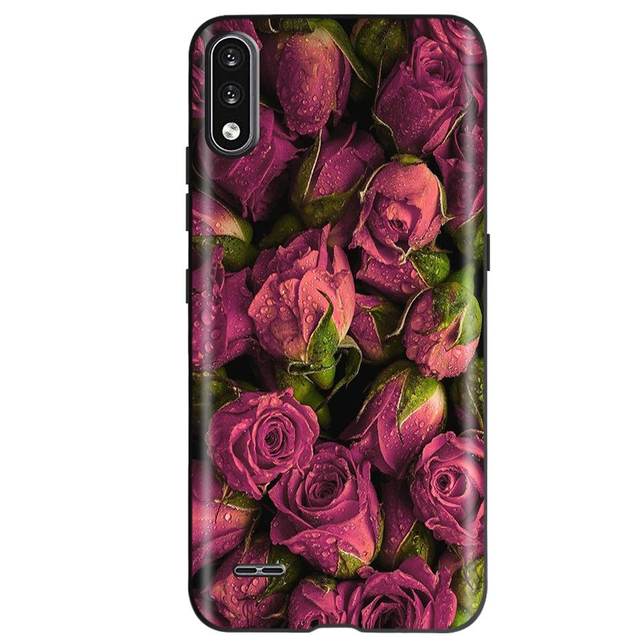 For LG K22 LM-K200 K200E K200B Fashion Pattern Phone Case Soft Silicone TPU Back Cover For LG K22 K 22 2020 Fundas