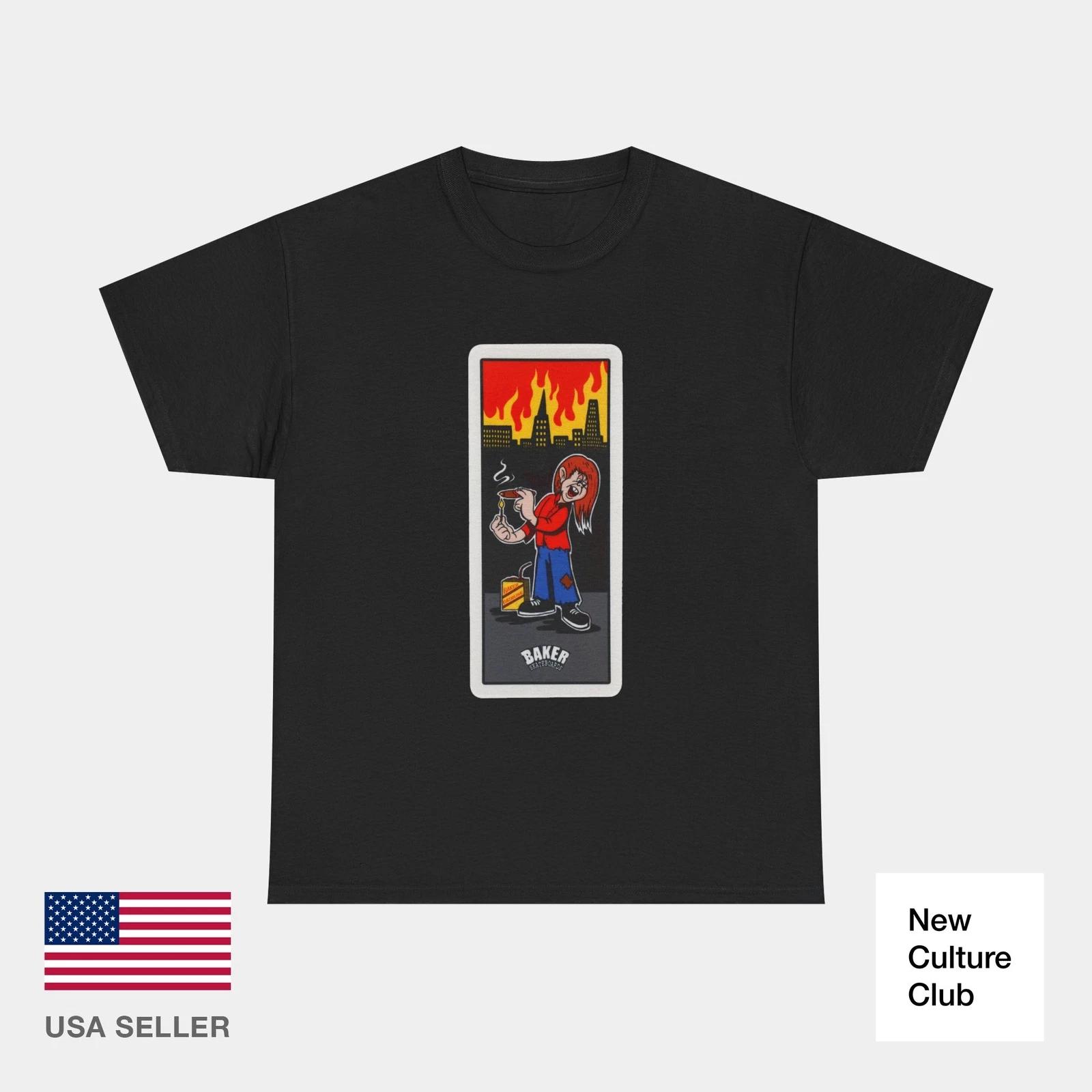 All My Homies Gas Baker Skateboard 2000s Vintage Classic T Shirt Design Print XS