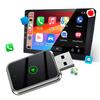 2 in 1 Wireless CarPlay Android Auto Adapter Convert Plug & Play WiFi Fast Connect Mini Auto Box Smart Dongle for iPhone Android