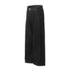 Stitching Thimble Denim Trousers Men's Retro Street Wear Loose Straight Wide-leg Pocket Jeans Men's Trousers Bloomers