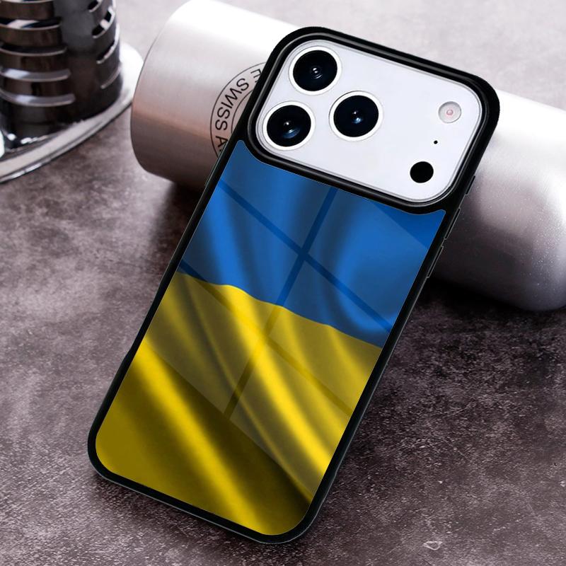 u=kraine Of Flag banner Phone Case For iPhone 17,16e,15,14,13,12,11,Mini,Pro,MAX soft Silicone Cover