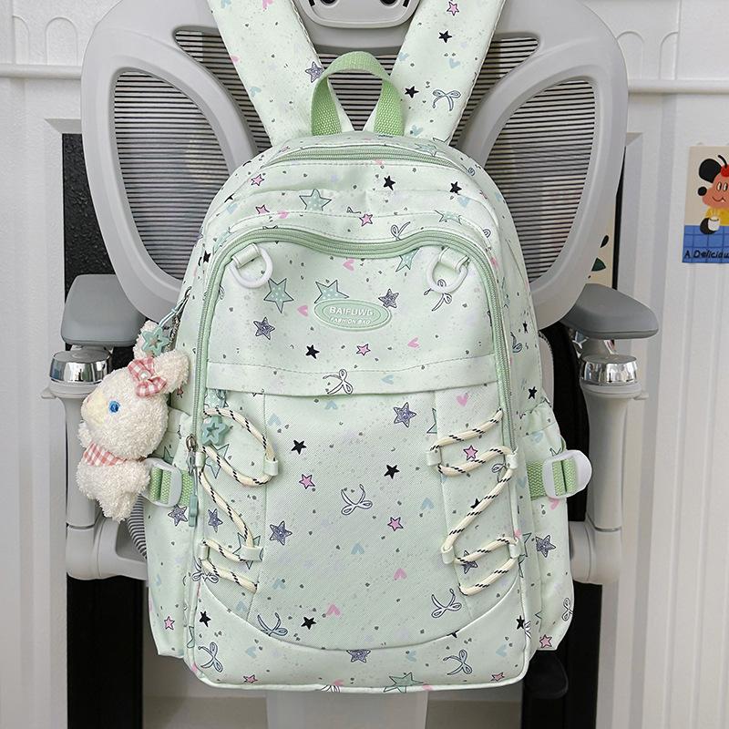 Schulranzen high value Rucksack klein frisch süß Mittelschule College-Student Schulranzen große Kapazität lässig vielseitig Rucksack