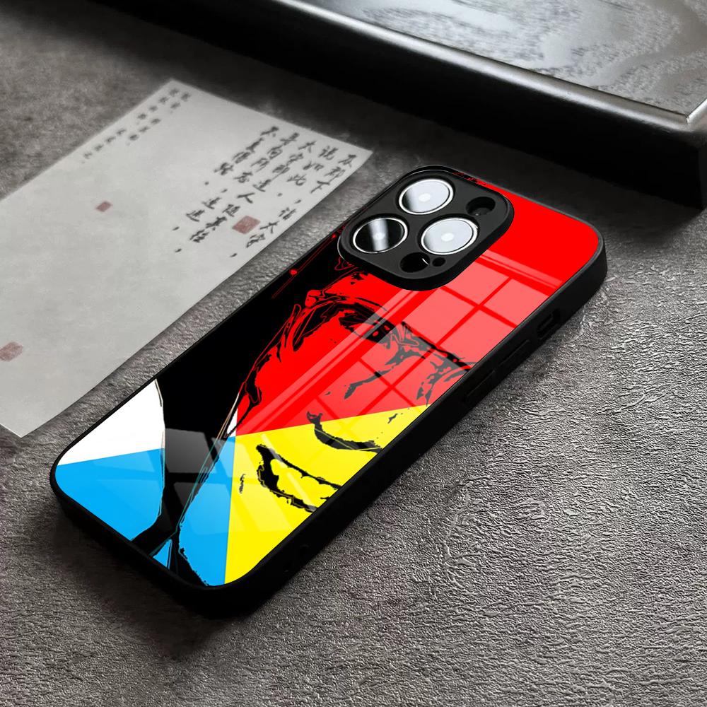Andy Warhol Art Phone Case For IPhone 16 Pro Max 15 Plus 14 Pro 12 11 13 Mini X XR XS Max 8 7 Plus SE Glass Cover