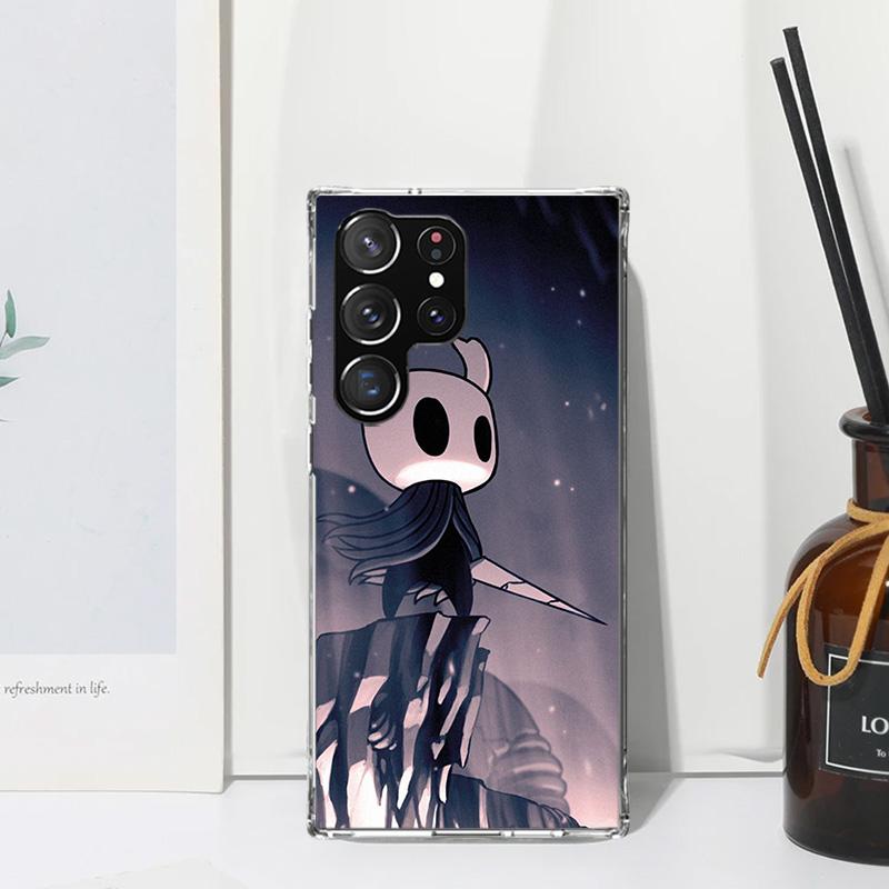 Hollow Knight Cartoon Phone Case For Samsung Galaxy S25 S24 S23 S22 Ultra S21 FE S20 Plus S10 + S10E Art Fundas Back Cover S24 S