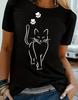 Summer Classic Pattern Printed Pure Cotton Tshirt Suitable For Both Unisex And Unisex Casual And Versatile Pure Cotton Top