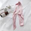 Silk Feeling Scarf for Women Skinny Belt Necktie Neck Scarf Girls Photo Props Neckerchief Skinny Scarf Necktie