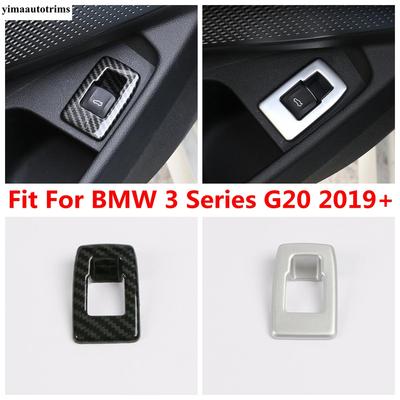 Rear Tailgate Tail Gate Trunk Door Button Switch Panel Cover Trim Accessories For BMW 3 Series G20  - 2024 Matte Interior