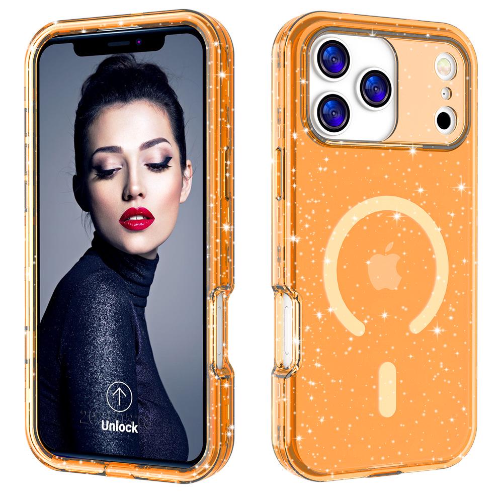 Apple iPhone 17 Pro Max Magnetic Stand Anti-fall Protective Case