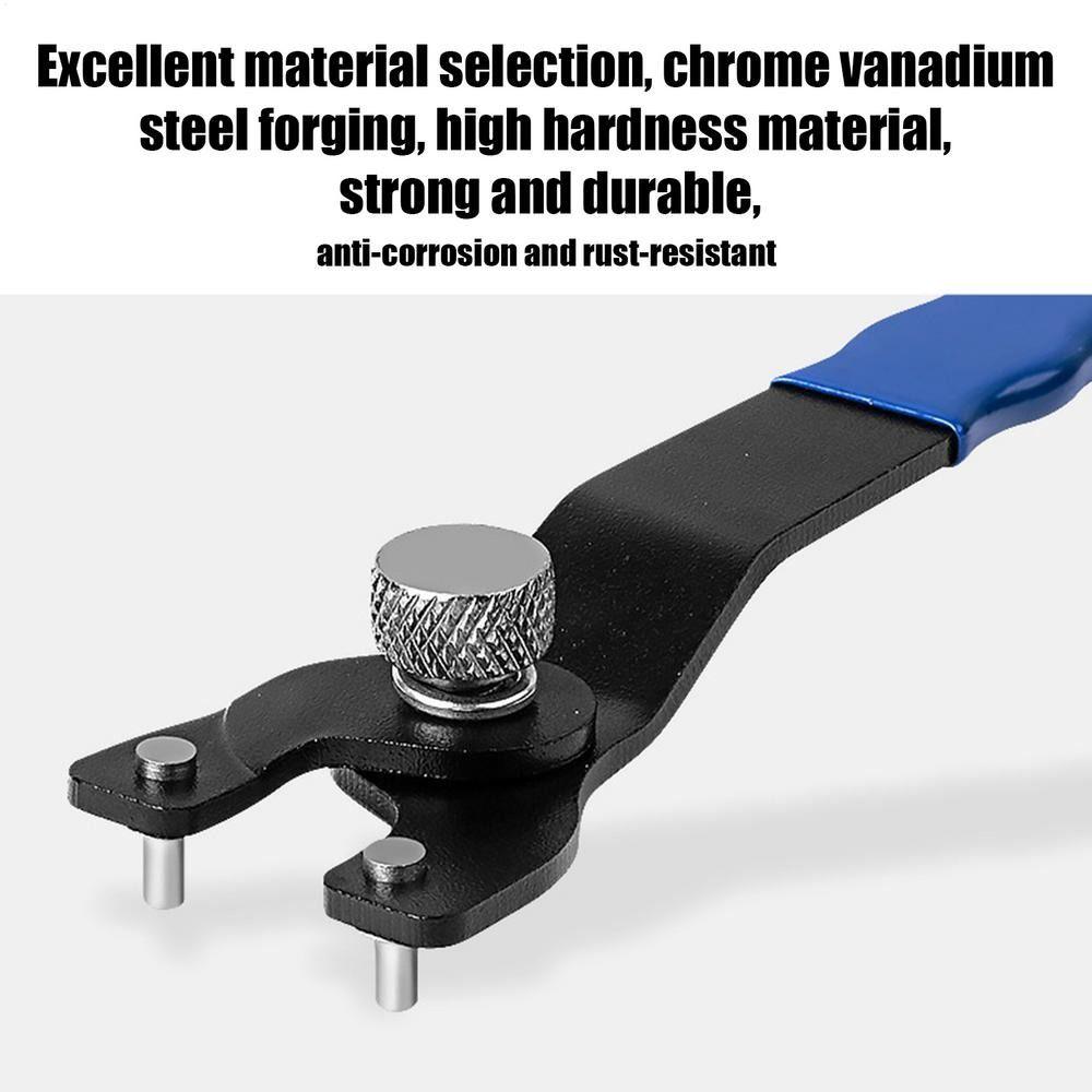 Quick Disassembly Angle Grinder Wrench Thickening Adjustable Pin Spanner  Angle Grinder Tool
