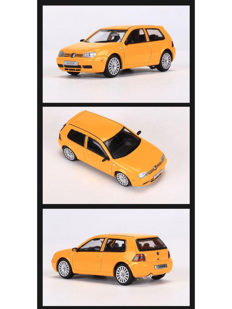 GCD 1:64 Volkswagen Golf MK4 GTI Commemorative Edition Alloy Car Model, 2-Door & 4-Door Simulation.