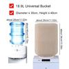 New Thickened Polyester New Water Dispenser Cover Modern Household Bucket Water Dust Cover