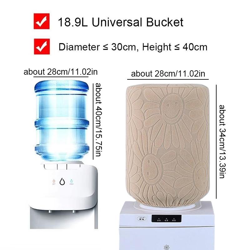 New Thickened Polyester New Water Dispenser Cover Modern Household Bucket Water Dust Cover
