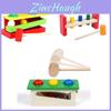 Wooden Knock Ball Game For Kids Early Education Hand Skill Development Toy For Home Use