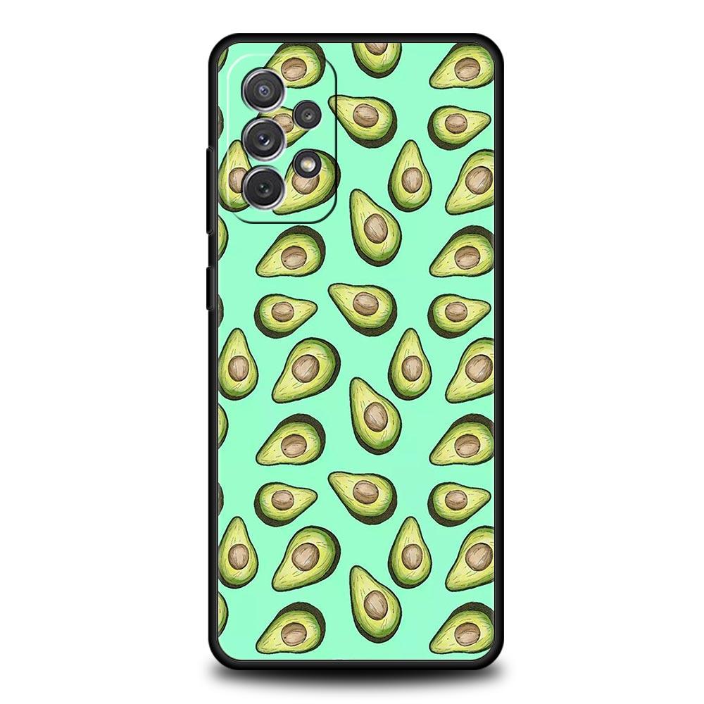 

Avocado Phone Case For Samsung Galaxy A17 A07 A55 A35 A25 A15 A05s A33 5G A31 A23 A21s A13 A11 A41 A73 A53 A51 A71 A03s S10Cover Samsung A53 5G