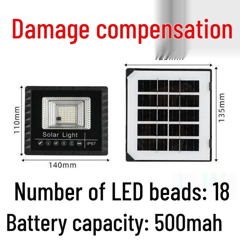 2024 Solar Floodlight: Outdoor Courtyard & Street Lighting, 300W-10000W