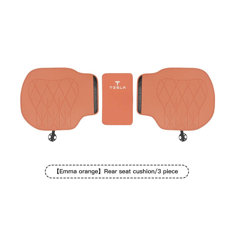 AAAID1 Car Seat Cushion Waist Back Support Pillow Set Lumbar Pad for Tesla Highland Model 3 Y Cybertruck Juguete S X Coil Bonina SpaceX