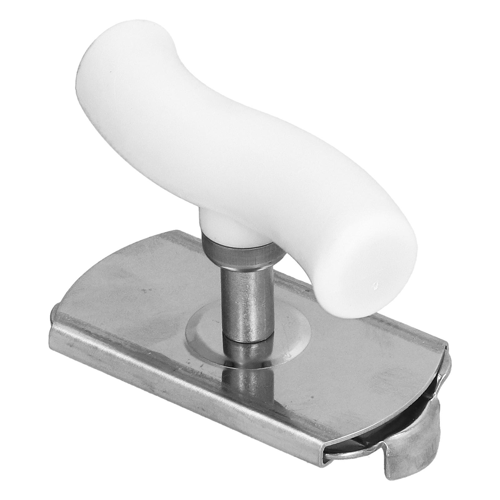 

Открывалка для консервов из нержавеющей стали Портативная ручная открывалка для бутылок с эргономичной ручкой Удобная в использовании белый