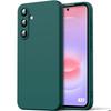 Case for Samsung Galaxy A37 5G, Liquid Silicone Slim Lightweight Scratch-Resistant Protection - Midnight Green