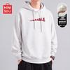 MINISO Men's Oversized Heavyweight Hooded Sweatshirt