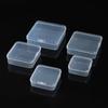 5.5cm Translucent PP Plastic Box with Lid for Beads, Jewelry, or Parts Storage